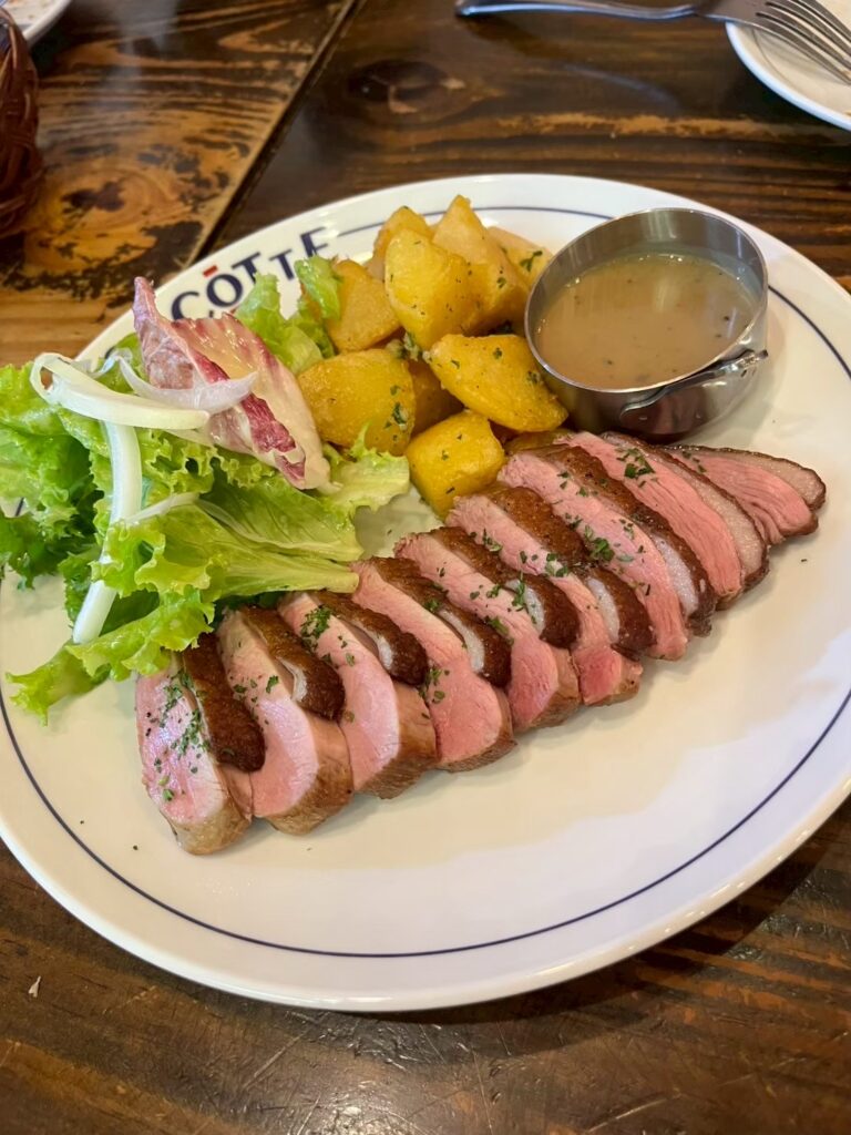 鴨肉のロースト